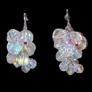 Crystal Style Chandelier  Cip-on Earrings